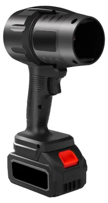 Produktbild von Akku-Turbo-Ventilator Elektrischer Handventilator Handgeführtes Gebläse zum Wegblasen von Schnee, Laub und Staub EU