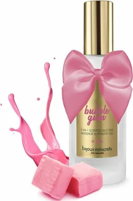 Image de Bijoux - Bubble Gum Gel 2 En 1 Silicone Gomme Fraise 100 Ml