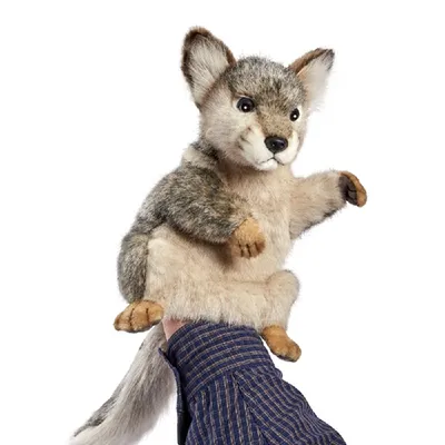 Produktbild von Hansa Toy 7949 Wolf 28 cm Handpuppe Kuscheltier Stofftier Plüschtier