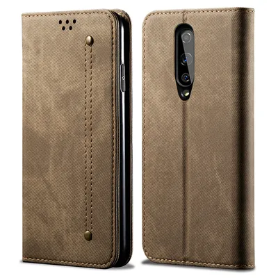 Obrázek produktu pro OnePlus 8 Pouzdro, Kožené Peněženkové Pouzdro s Magnetickým Uzavíráním a Pouzdro s Funkcí Stojánku pro OnePlus 8 OnePlus 8 Khaki