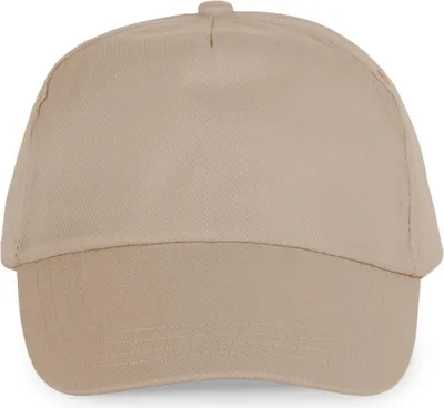 Produktbild von K-Up Uni Kappe Panel Cap Basecap Baseball Cap Mütze Baseballkappe, Größe:U, Farbe:Beige