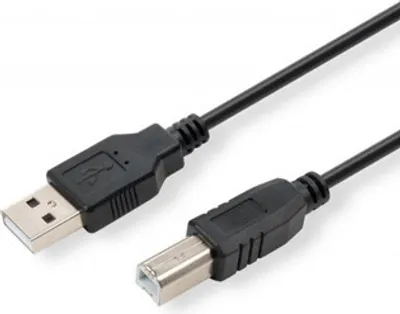 Immagine prodotto di Cavo USB (2.0) Logo, USB A M - USB B (M), 1,8 m, nero