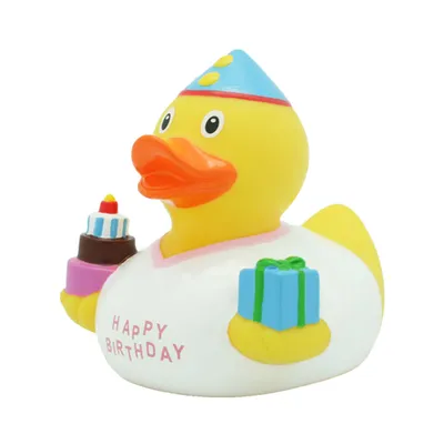 Produktbild von LiLaLu 1981 Badeente "Geburtstag Mädchen"