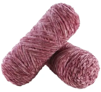 Image de Samtgarn 100g Lilarosa : Fil doux et moelleux, idéal pour le crochet et le tricot