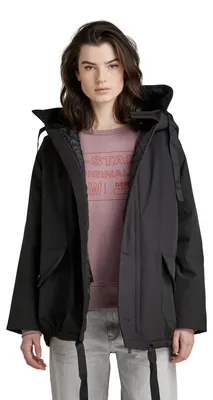Image de G-star Mid Parka, couleur marron, taille S (pour femme)