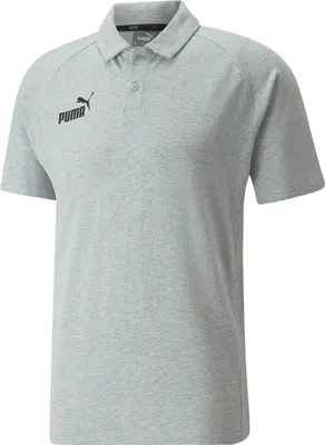 Produktbild von Puma teamFINAL Herren Casuals Poloshirt hellgrau Gr XXXL