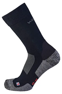 Waipiti Wandersocke TREK S02 Merino All Season in blau