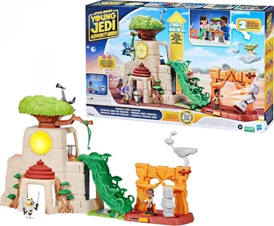 Image de Hasbro Star Wars Young Jedi Tenoo Temple Play Set + Light And Sound
