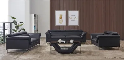 Produktbild von Sofagarnituren 3+2+1 Sitzer Leder Polster 3tlg. JVmoebel