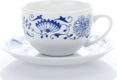 Produktbild von Thun 1794 Teetasse mit Untertasse, Tschechisches Porzellan, 270 ml, Saphyr, Zwiebel, Thun