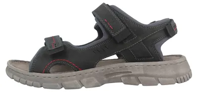 Produktbild von Josef Seibel Brendan 04 Sandalen in Übergrößen Schwarz 16804-TE262-101 große Herrenschuhe