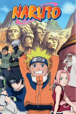 Produktbild von Naruto - Mountains - Poster 61x91,5 cm