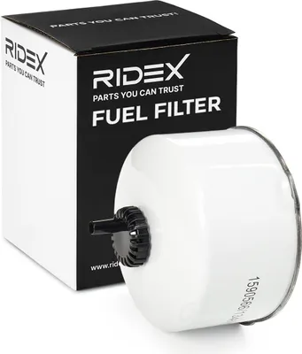 Produktbild von Kraftstofffilter RIDEX 9F0228 für LAND ROVER Range Rover Sport (L320) Anschraubfilter