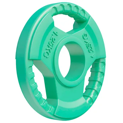 Produktbild von GORILLA SPORTS® Hantelscheiben - Einzeln 1,25-25kg / Set 30kg, 50mm, Gripper, Guss, Gummi - Gewichtsscheiben, Olympia Gewichte, Langhantel, Hantel