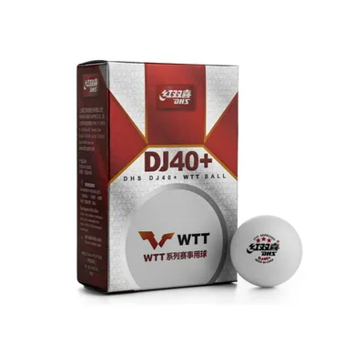 Produktbild von DHS D40 + 3 *** ITTF World Tour Tischtennis 6 Bälle