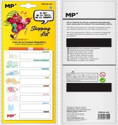 Image de Bloc-notes magnétique pour réfrigérateur avec crayon