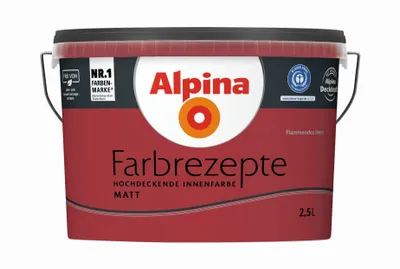 Produktbild von Alpina Farbrezepte Flammendes Herz matt 2,5 L