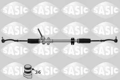 Produktbild von SASIC 7376022 Lenkgetriebe für HYUNDAI i20 (PB, PBT)