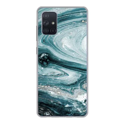Produktbild von MuchoWow® Handyhülle Schutzhülle Hülle für Samsung Galaxy A51 Marmor - Mineralien - Naturstein Silikon Softcase Handy Hülle - Schutzabdeckung