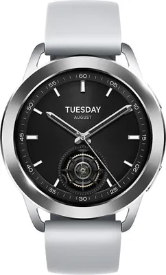 Produktbild von Xiaomi Watch S3 Smartwatch Silber, Musikwiedergabe, Vibrationssensor, Lagesensor