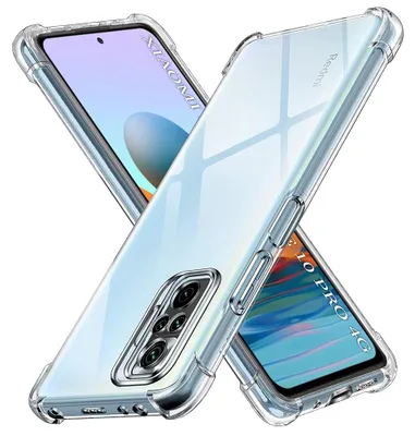 Obrázok produktu pre Silikónové puzdro pre Xiaomi Redmi Note 10 Pro - Transparentné KP29965