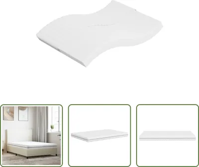 Produktbild von The Living Store Matratze Schaumstoff Mittelweich 140x190 cm