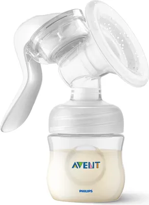 Produktbild von Philips AVENT SCF430/01 Handmilchpumpe, 125 ml, Manuell, Transparent