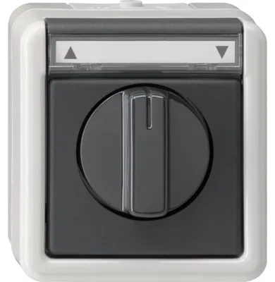 Immagine prodotto di GIRA 015430 Elektroschalter Schwarz - Grau (015430)