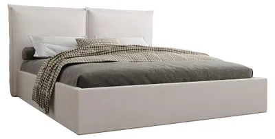 Produktbild von Bett mit Bettkasten 160x200cm Weiß