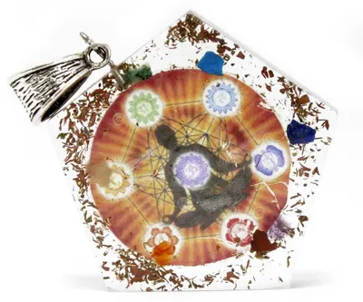 Imagen del producto de Colgante de Orgonita - Pentagon Chakra