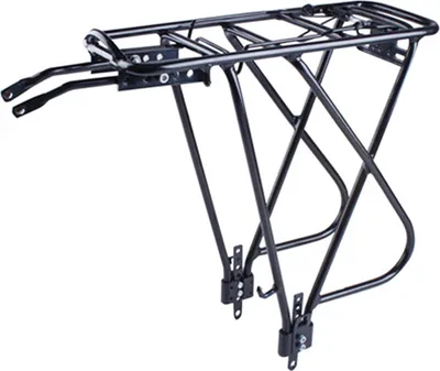 Produktbild von Messingschlager Gepäckträger TRAVELLER A II, schwarz, Aluminium, 24-29