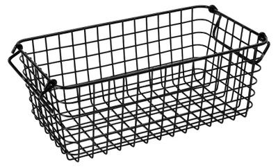 Produktbild von GN-Korb 1/3 H-120 mm Stahl Schwarz – Verlo