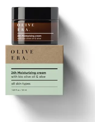 Produktbild von Olive Era 24h Gesichtscreme | Bio-Olivenöl & Aloe Vera | 50ml
