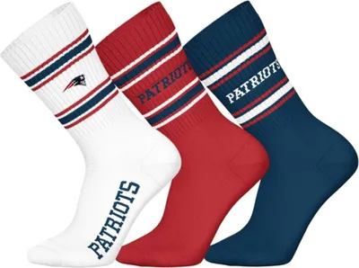 Produktbild von NFL Uni Crew Socken - New England Patriots 3er Pack 39-43