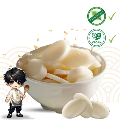 Produktbild von Asiafoodland - Tteok slices - koreanischer Rice cake in Scheiben - 200g