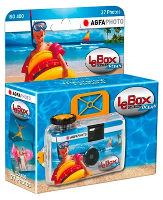 Produktbild von AgfaPhoto Le Box Ocean - Wasserdichte Einwegkamera - 35mm - Objektiv: 28 mm
