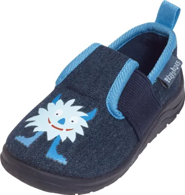 Produktbild von Playshoes Kinder Hausschuh Monster EUR 26/27