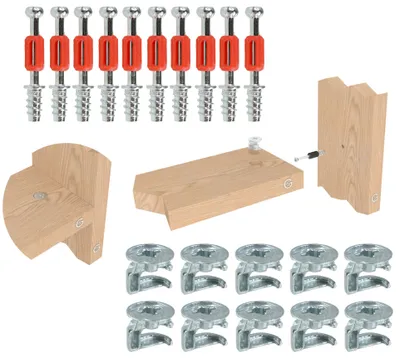 Produktbild von 100 x Möbelverbinder Exzenterverbinder EURO 28
