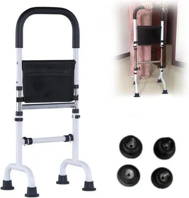 Produktbild von Aufstehhilfe 78-93 cm, Antirutschfüße, Mobilitätshilfe, 136 kg Belastbarkeit, für Zuhause