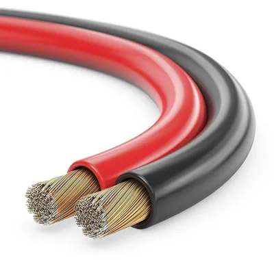 Immagine prodotto di Cavo per altoparlanti CCA - 20 m - 2 x 2,50 mm² - Rosso/nero