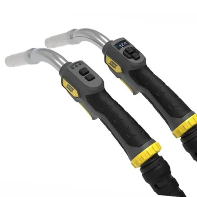 Obrázek produktu pro ESAB Exeor MIG 4.0W² svařovací hořák MIG/MAG, 5 metrů, vodou chlazený, 400 A, Euro-centrální připojení (EZA), originálně zabalený,