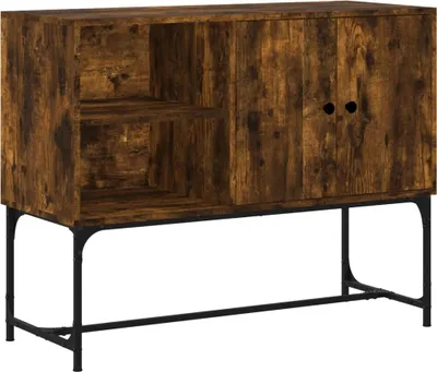 Obrázek produktu pro vidaXL Příborník kouřový dub 100x40x79,5 cm výrobek z odvozeného dřeva