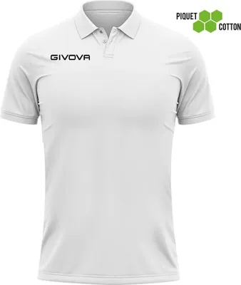 Immagine prodotto di Polo Givova Polo Cotone Piquet Estate Bianco 2xl