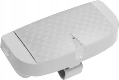 Zdjęcie produktu dla Sztywne etui na okulary do samochodu SZARY