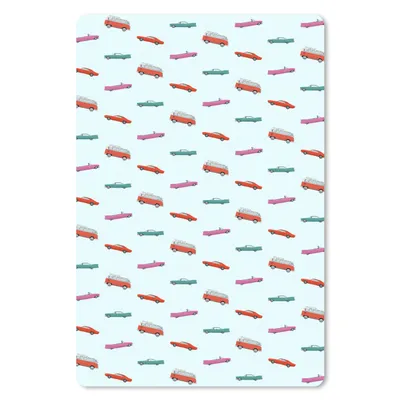 Obrázok produktu pre Podložka pod myš - Auto - Farby - Vzor - 18x27cm - Rohožka pod myš
