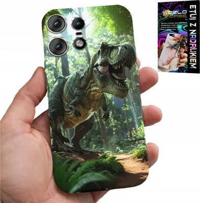 Immagine prodotto di Motorola Edge 50 Pro - Custodia Dinozaur Tyranozaur + Folia