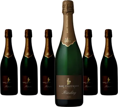 Produktbild von 6 x Karl Pfaffmann Riesling Sekt trocken