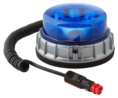Image de Feu clignotant 24 V LED bleu HELLA universel pour divers véhicules