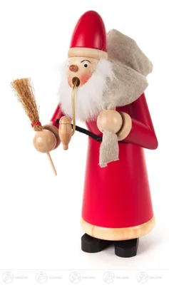 Obrázek produktu pro Kuřák Ruprecht, červená Výška = 23cm NOVINKA