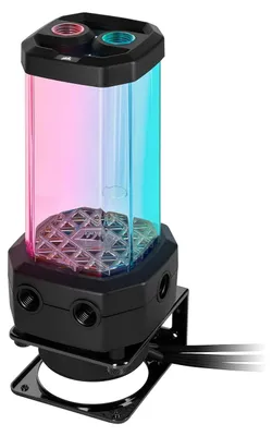 Produktbild von Corsair XD5 RGB, Pumpe und Reservoir, Nylon, Schwarz, 1 Stück(e)